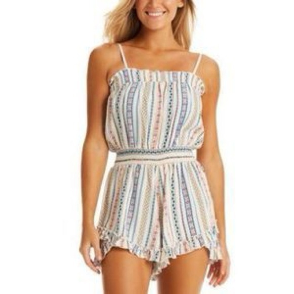 Jessica Simpson romper -Swim cover up size L New (b2 - Picture 3 of 15